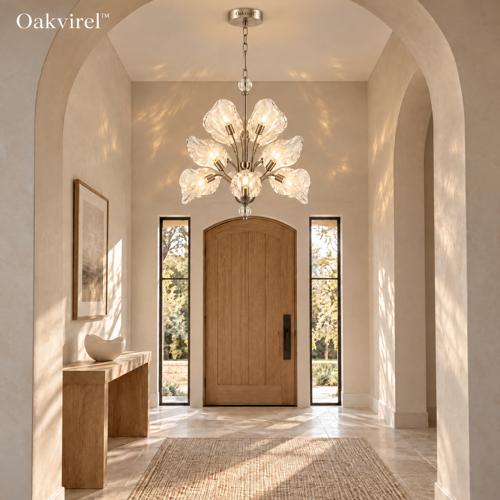 Oakvirel™ Capri 4-Light Capiz Shell Pendant Chandelier