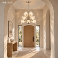 Oakvirel™ Capri 4-Light Capiz Shell Pendant Chandelier