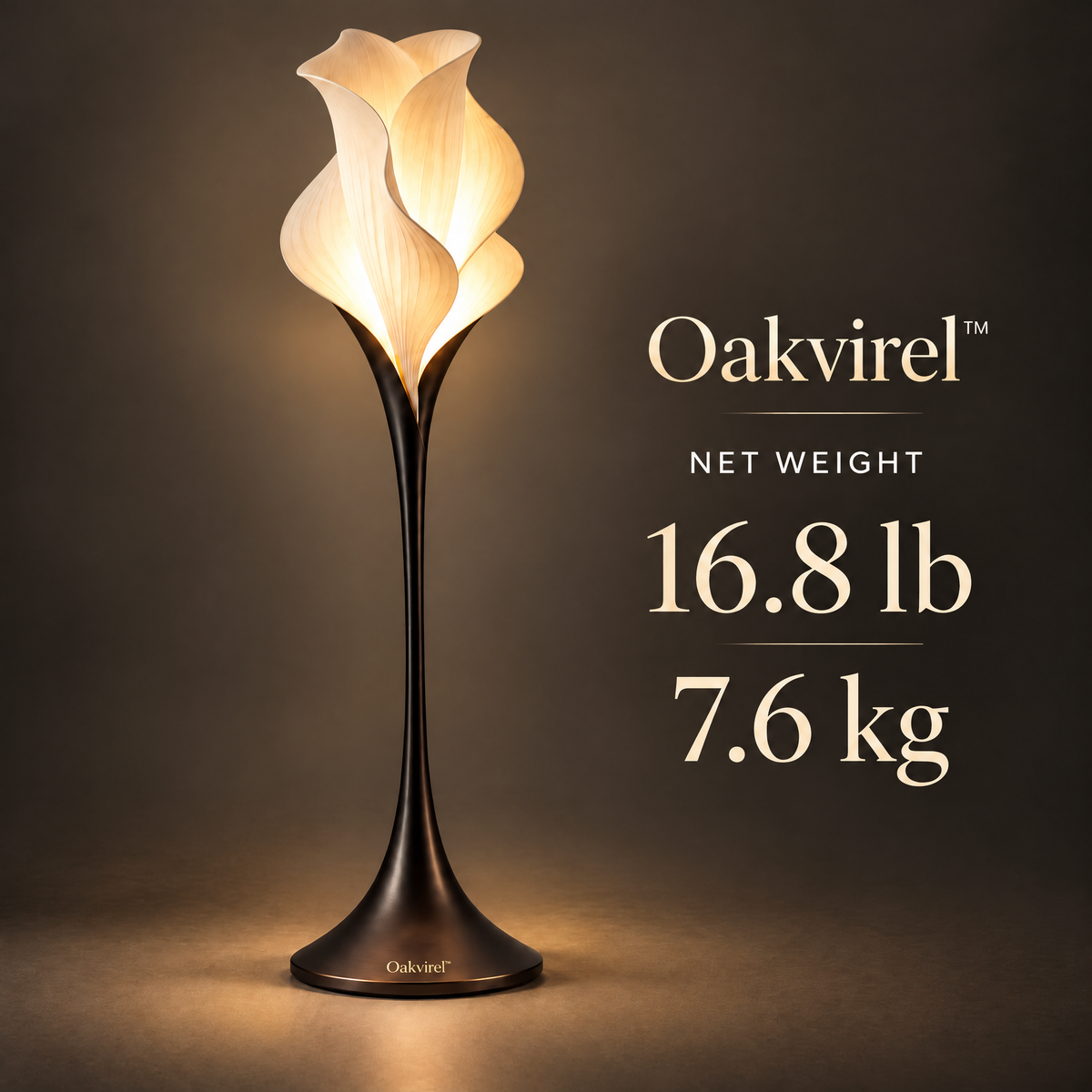 Oakvirel™ Calla Sculptural Floor Lamp