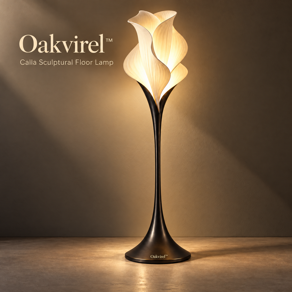 Oakvirel™ Calla Sculptural Floor Lamp