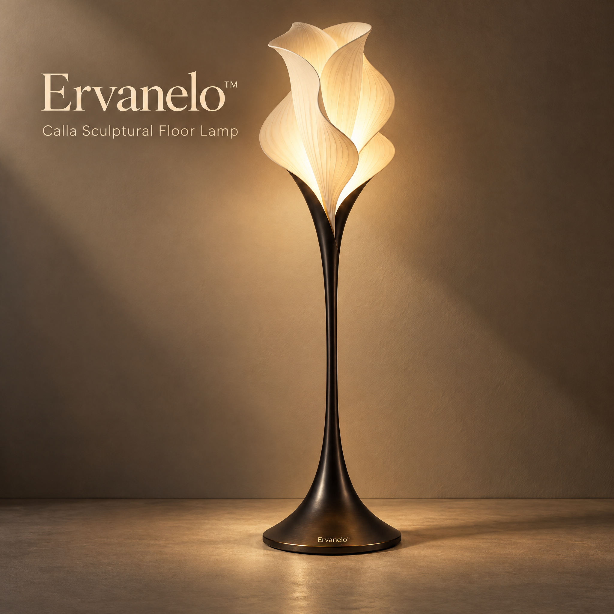 
                Ervanelo™ Calla Sculptural Floor Lamp
                
